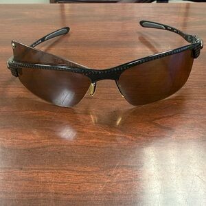 Oakley Carbon Blade Sunglasses with Brown Lenses